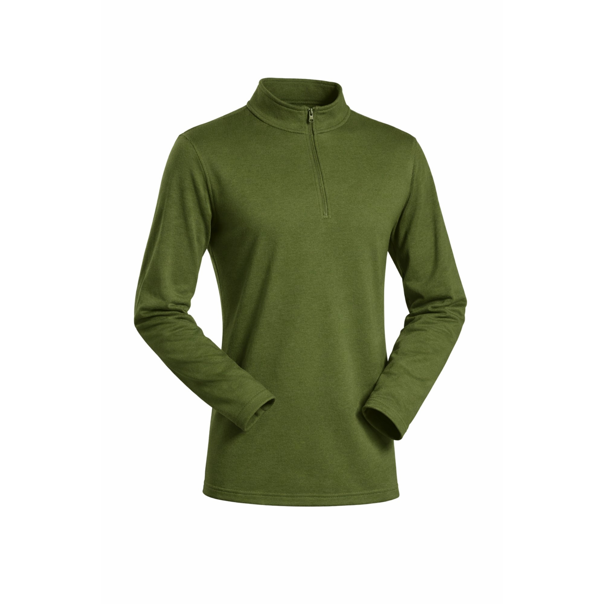 Earth Sea Sky Merino Equinox Long Sleeve Shirt in Elco Green