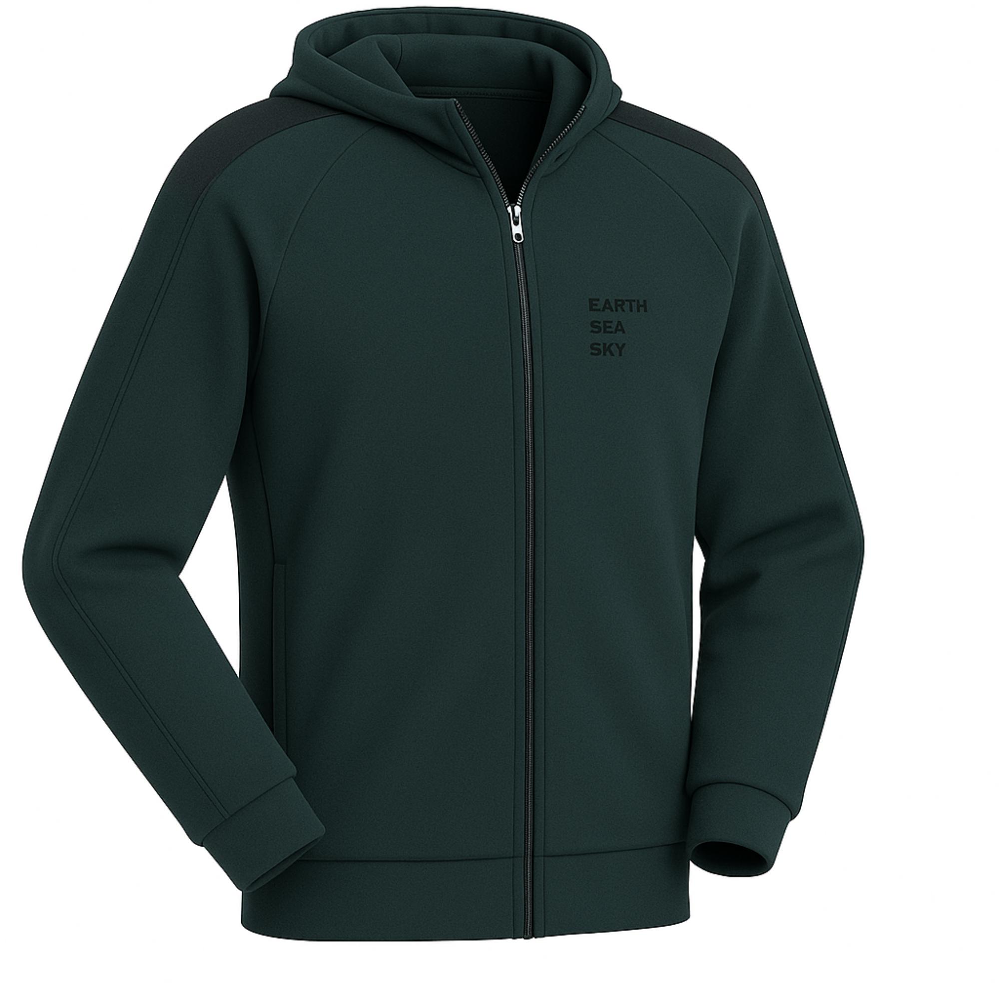 Earth Sea Sky Mustang Microfleece Jacket in Graphite