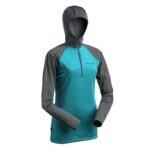 511385-TURQUOISE:CHARCOAL_WOMENSSTEALTHTOP_EARTHSEASKY