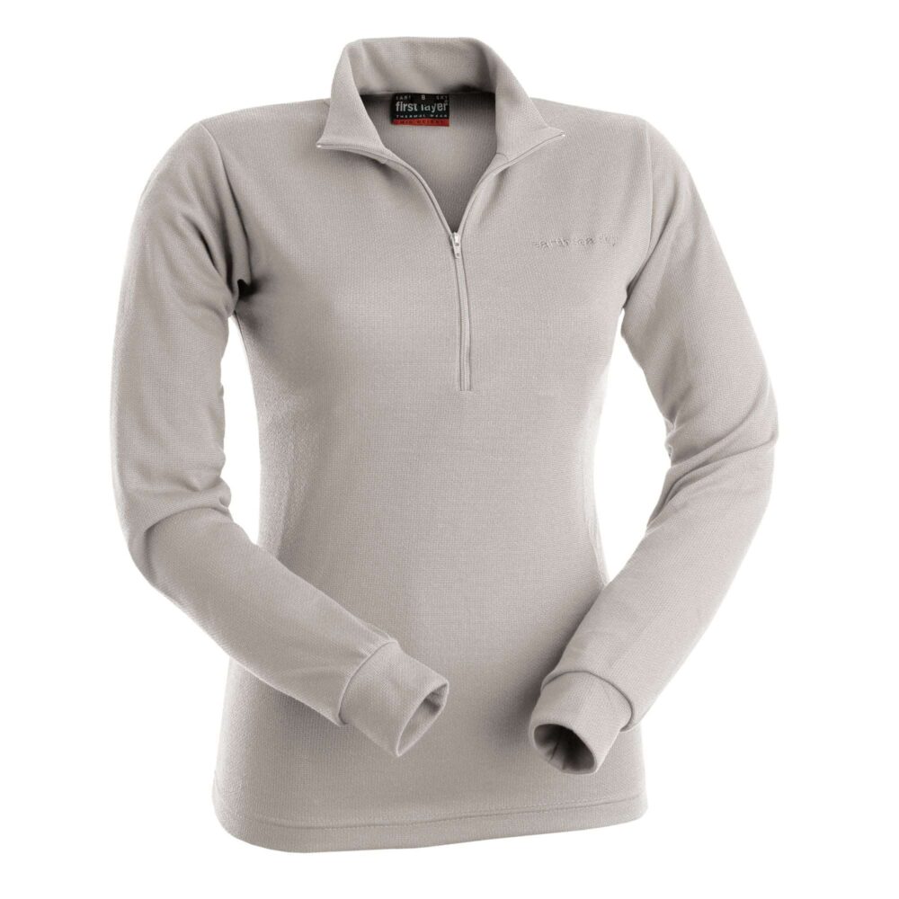 511030-ZINC_WOMENSFIRSTLAYERMIDWEIGHTLONGSLEEVEZIPPOLO_EARTHSEASKY